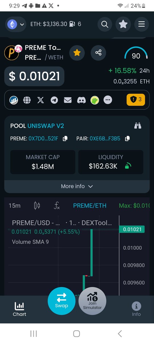 ShibaGamingDad's tweet image. Look who just burned a ZERO!  
#PREME #THEALLIANCE #PATRIOTSCOIN 
Premetoken.com 
T.me/premetoken 
Ca:
0x7d0c49057c09501595a8ce23b773bb36a40b521f