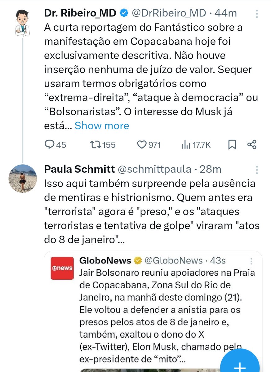 É galera Parece que a Globo DESEMBARCOU do barco do Lula... O fim está próximo ou a Globo só tá mostrando pra Lula o que ela fará se Dilmo não fizer o que eles querem?