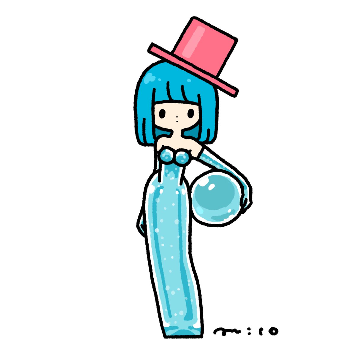 「Ramune soda#今日は何の日#ラムネの日 」|paricoのイラスト