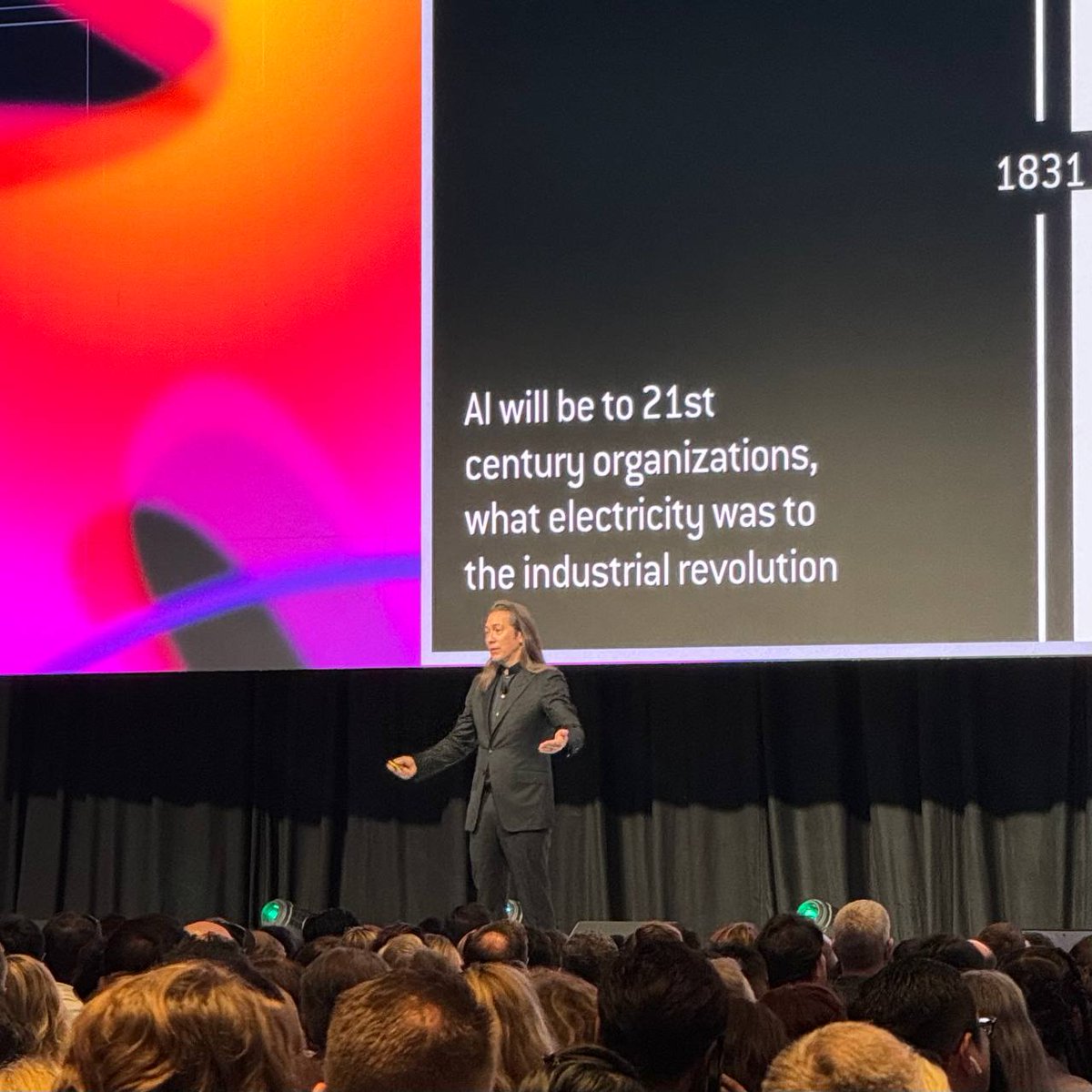 Entrepreneurs' Organization (EO) (@entrepreneurorg) on Twitter photo "The future the valuation gap between tech and traditional companies will be replaced those that are Al leveraged and those that are not."
<a href="/mikewalsh/">Mike Walsh</a>, futurist, best-selling author, and CEO of Tomorrow talks about Technology and the importance of AI for companies to be "The future the valuation gap between tech and traditional companies will be replaced those that are Al leveraged and those that are not."
<a href="/mikewalsh/">Mike Walsh</a>, futurist, best-selling author, and CEO of Tomorrow talks about Technology and the importance of AI for companies to be