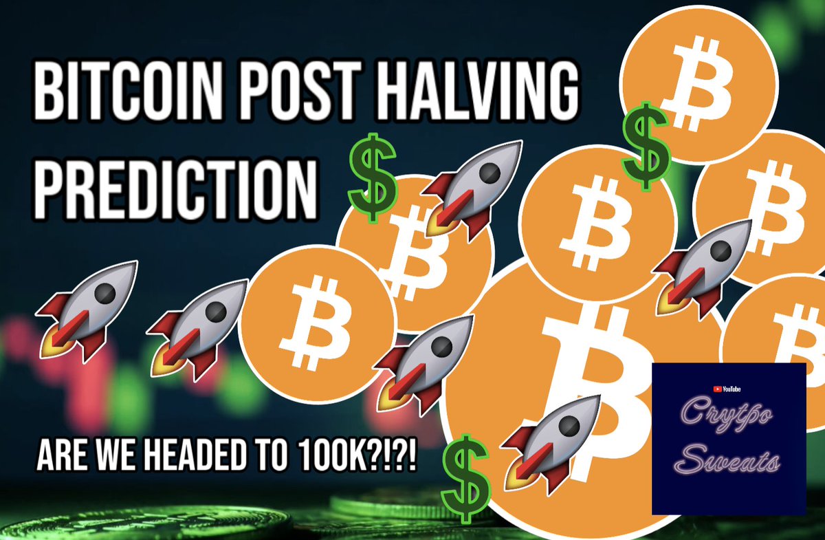 New Video is up on youtube check out my most recent #Bitcoin price prediction! 

#Ethereum $BTC $ETH $SOL #Crypto #Coinbase #Halving2024 #Halving #cryptocurrency #Prediction #Bullrun2024 #cryptoyoutube

youtu.be/kJysZh19Jn0