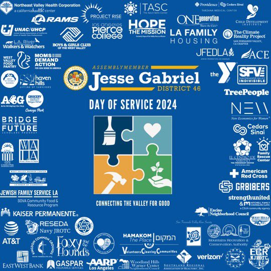 I am so thankful for everyone who took part in the Third Annual Valley Day of Service last Sunday. Together with more than 50 community groups, we made a real impact!