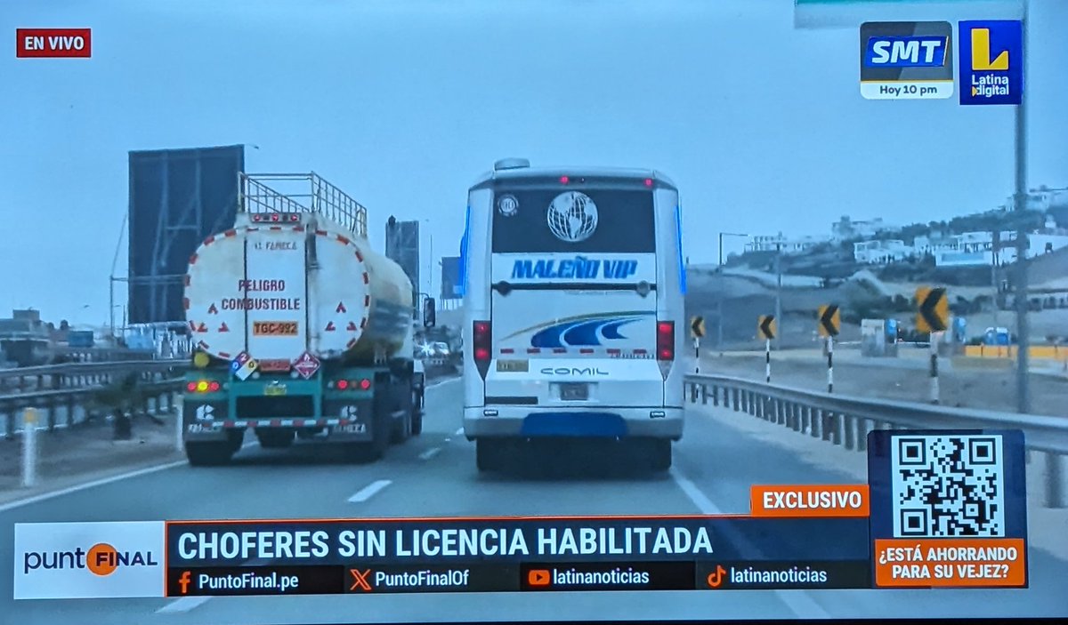 Otro gran reportaje de @Jorgedett, levantando los temas que afectan a la gente en su día a día. Básicamente, subirse a un bus de Maleño VIP es una ruleta rusa. La empresa está llena de conductores sin licencia/licencia retenida por faltas graves. Y el dueño se hace el loco.