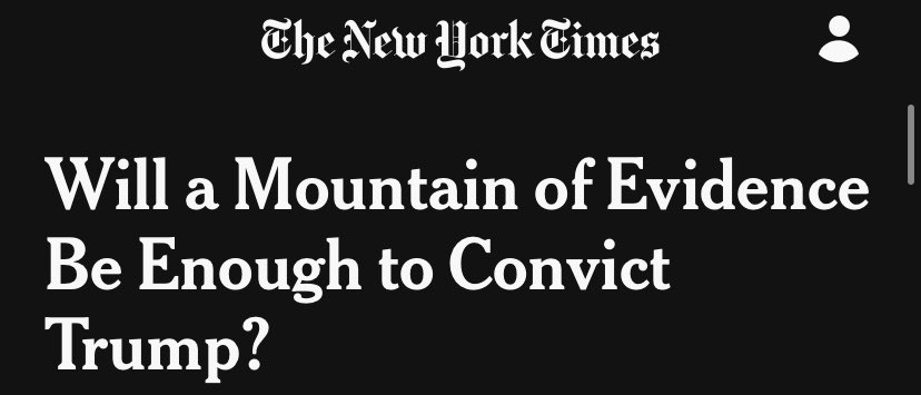 Context aside, this has got to be one of the funniest NYT headlines. “Is proof enough to prove something?”