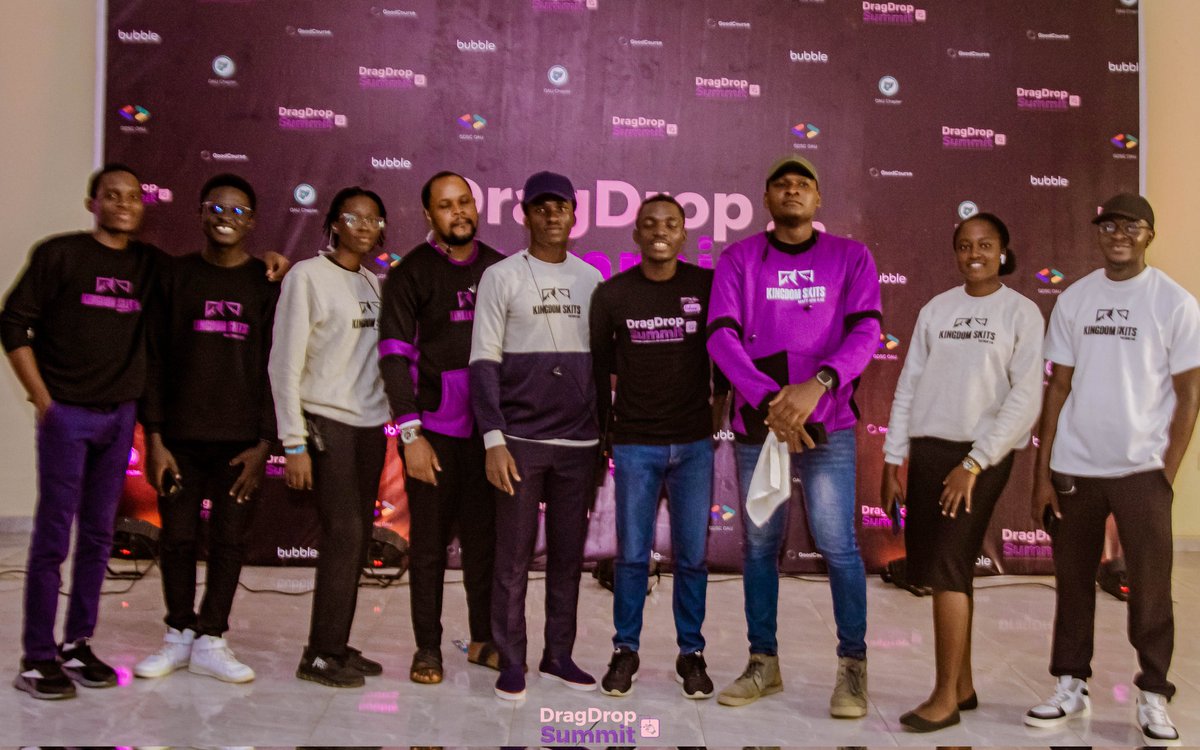 KingdomSkits's tweet photo. It was amazing working with the team on the dragdropsummit project 🔥 Live in OAU
#DragDropSummit 
#DDSOAU24 https://t.co/6eyngIRFwI