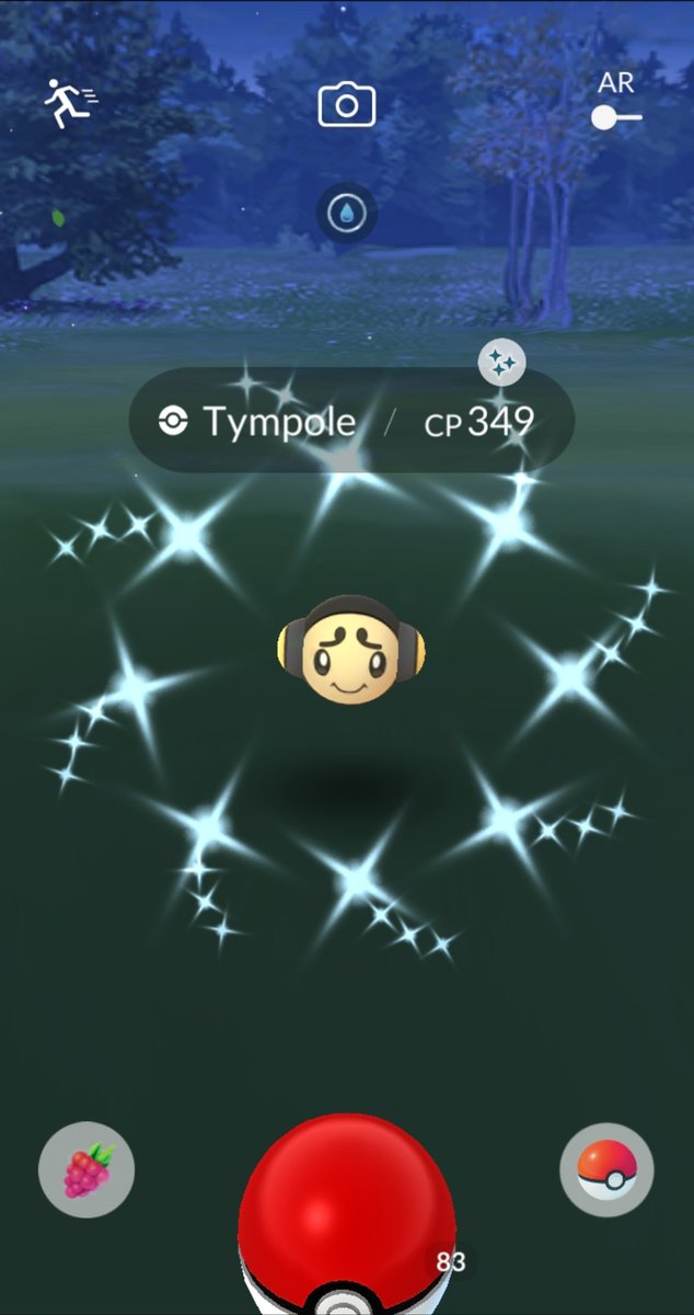 What a cute shiny🥺 #ShinyPokemon #ShinyCheck #MissQOS #RaidGuru #PokemonGO #Tympole