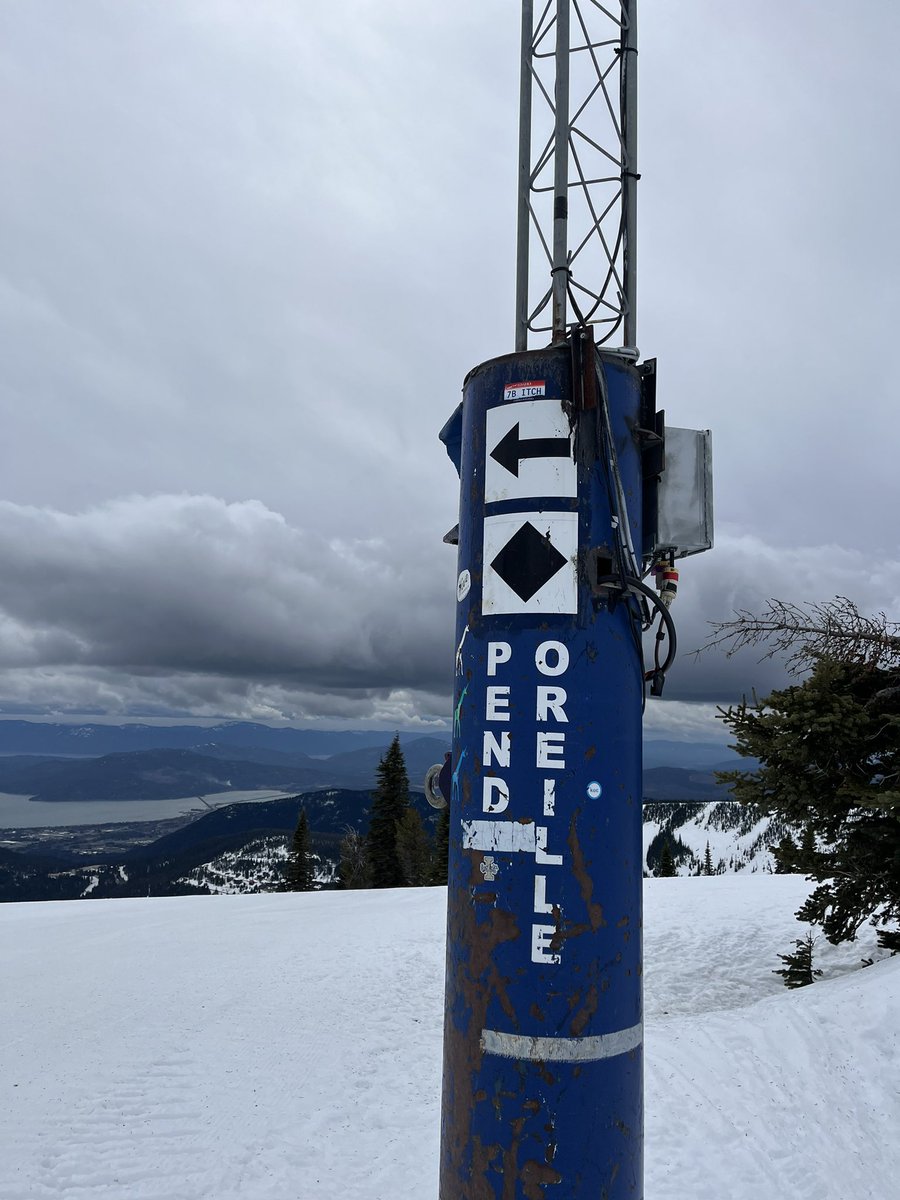 Tripz4Less1's tweet photo. Day 38 
I am in fact DA HO 
Ski Schweitzer (Sandpoint, ID) 
Maybe wish for better snow conditions 
Maybe just happy we’re close to the finish line 
First time in Montana 

PB 
Food $18
Sticker $3 
Gas $33

Saved 
Lift ticket $155
Hotel $110

#Skiidaho #ikon #travel #tired https://t.co/G9MxpnfbNi