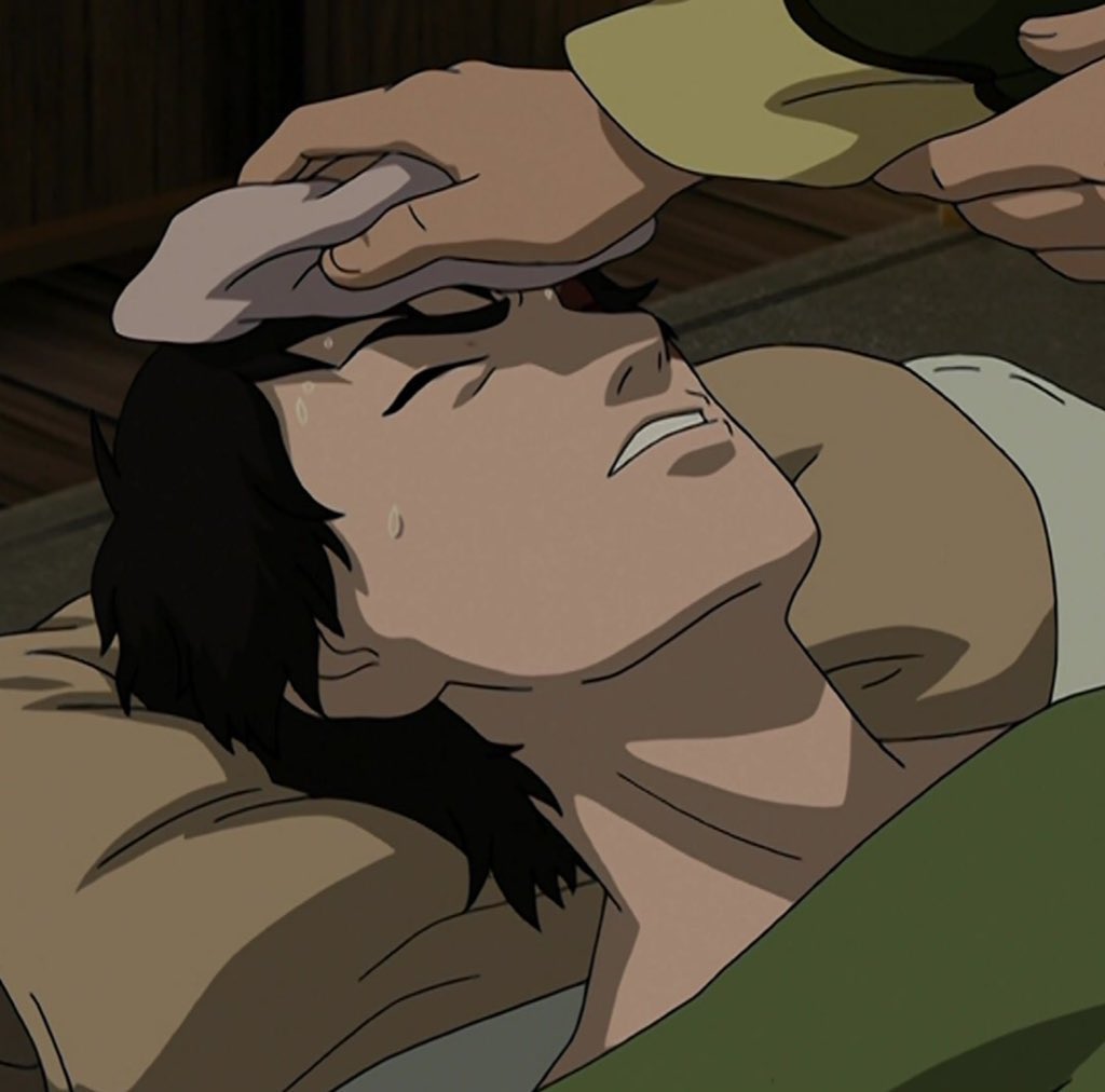 i will never get over zuko getting physically sick after doing something good and thats why hes my favorite character