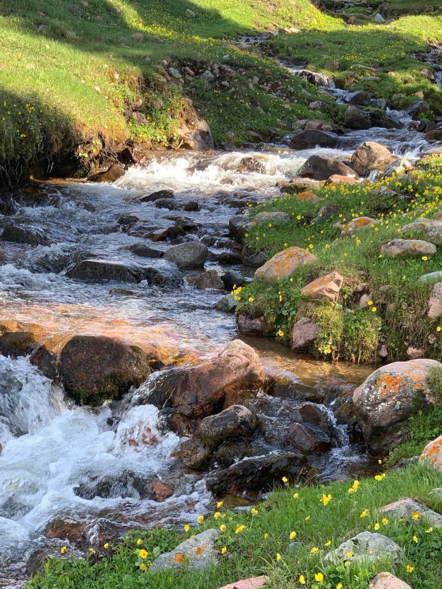 It seems to listen to this picture
the sound of water flowing