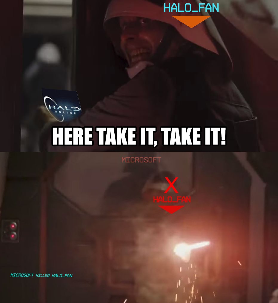 BE4T_37's tweet photo. I remember the dark days of the DMCA #eldewrito #HaloOnline https://t.co/2wLTJQnzGx