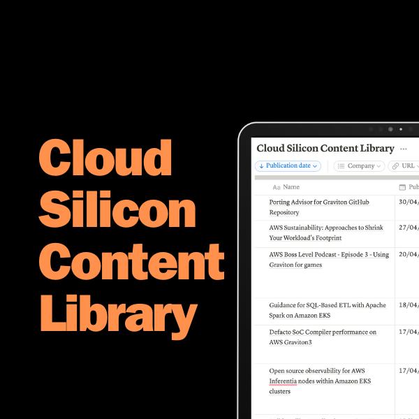 3rd day after the launch of Cloud Silicon Content Library. So far so good datagigs.lemonsqueezy.com/buy/7bb3b41f-7… Last 24 hours to use get 80% off the price: use the code C5OTC0OQ at checkout