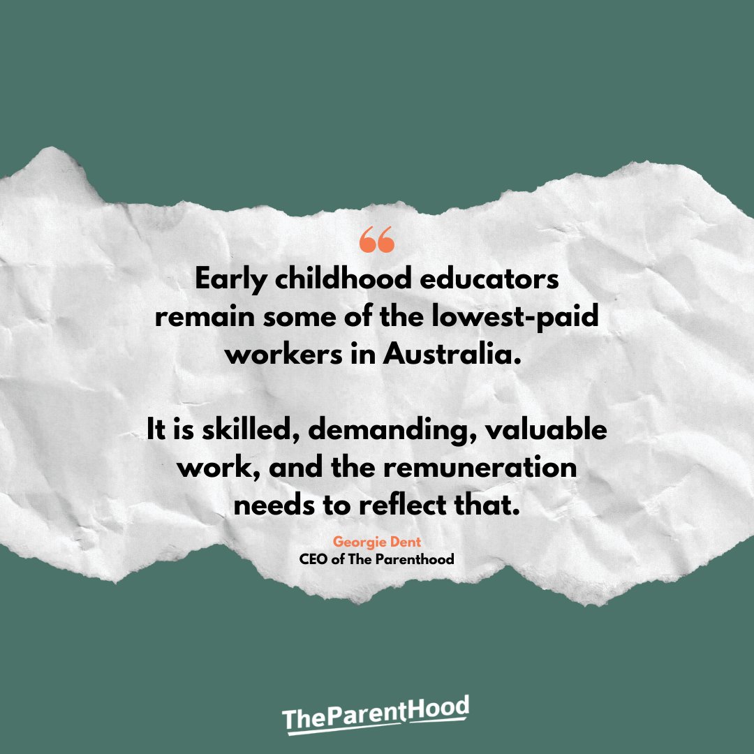 'Childcare workers desert industry for higher wages in aged care,' writes Euan Black @FinancialReview. Now the pressure is on the federal government to fund a similar increase for early childhood workers. afr.com/work-and-caree…