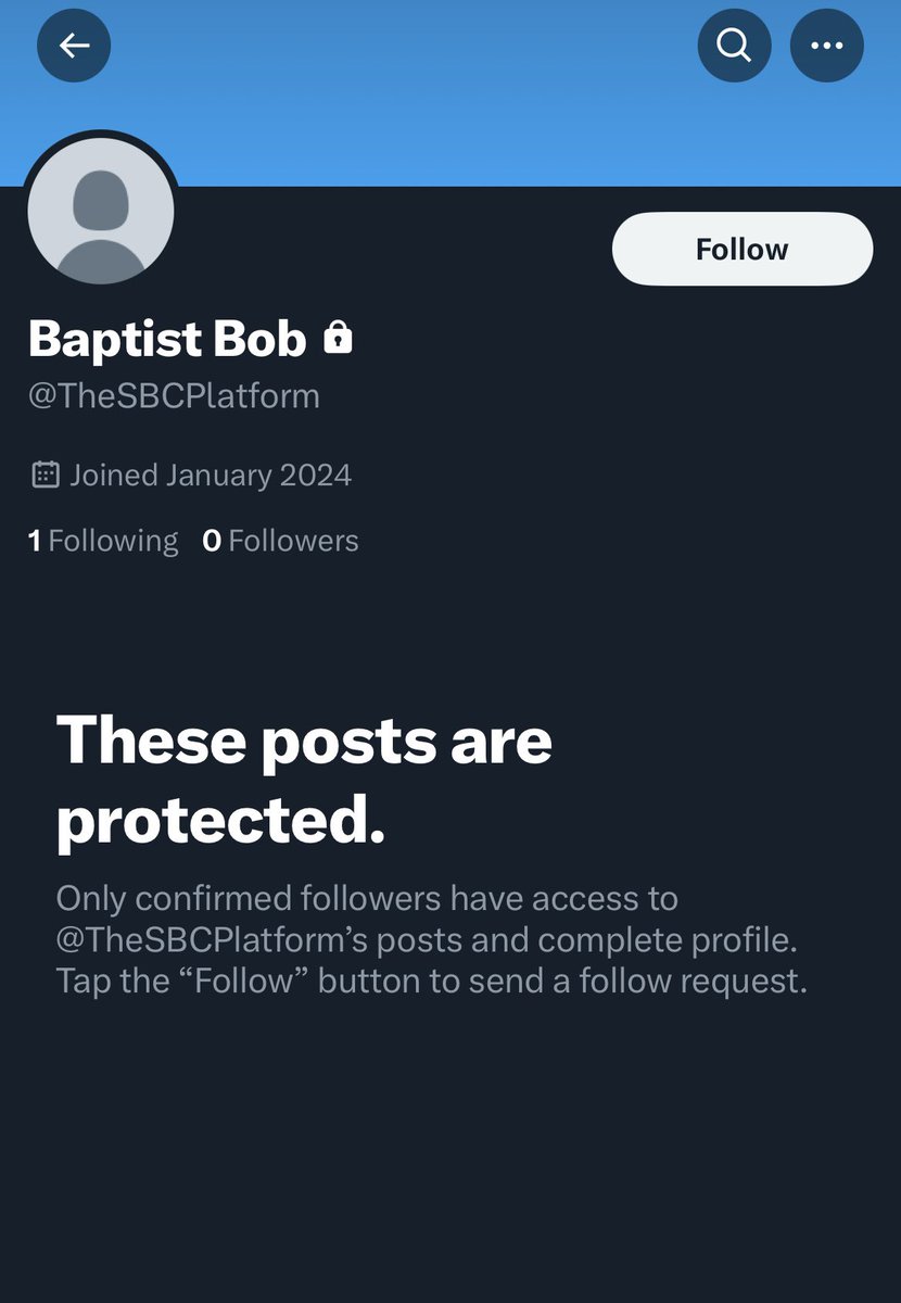 Bob (@BaptistbobSBC) / Posts / X