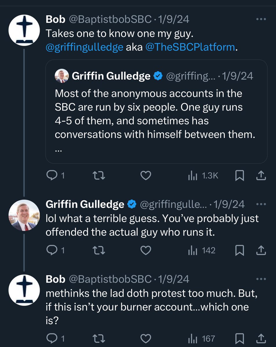 Bob (@BaptistbobSBC) / Posts / X