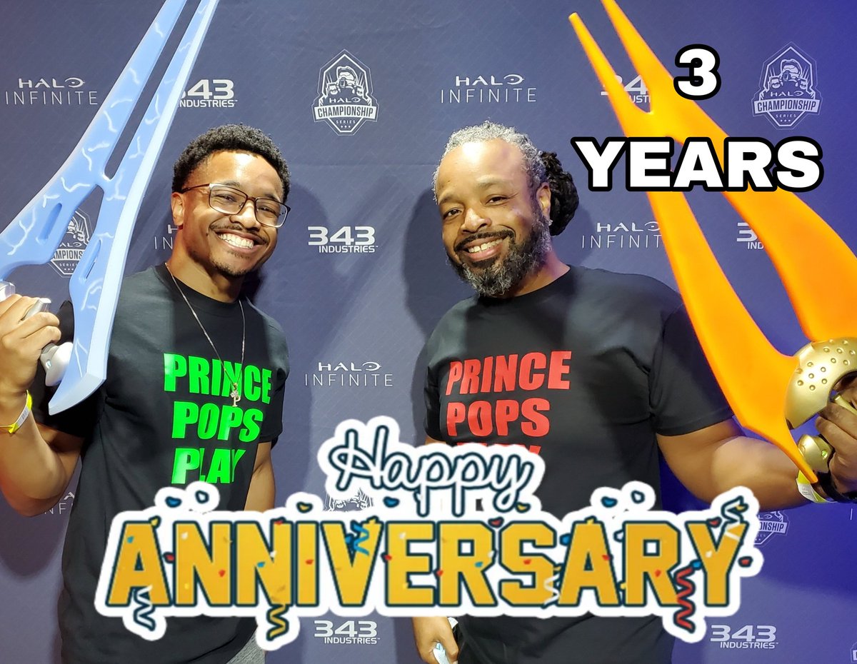 HAPPY 3 YEAR ANNIVERSARY TO US 💯

HELP US CELEBRATE, LIVE!

Dual Capture Cards & Cameras setup.

Father Son Stream Team. Gaming & inspiration.

JOIN
Twitch & YouTube: PrincePopsPlay 

SHARE @PrincePopsPlay #Twitch #Gamer #EnjoyingLifeAlways #Stream #Anniversary #Youtube