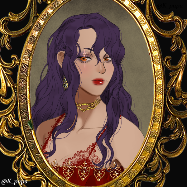 "Father's only daughter, of course she gets a portrait"