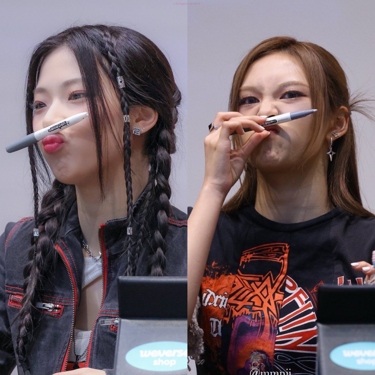 CHIQMONSTER's tweet photo. it’s the maknae connection 👯‍♀️ https://t.co/LAoCoV9irR