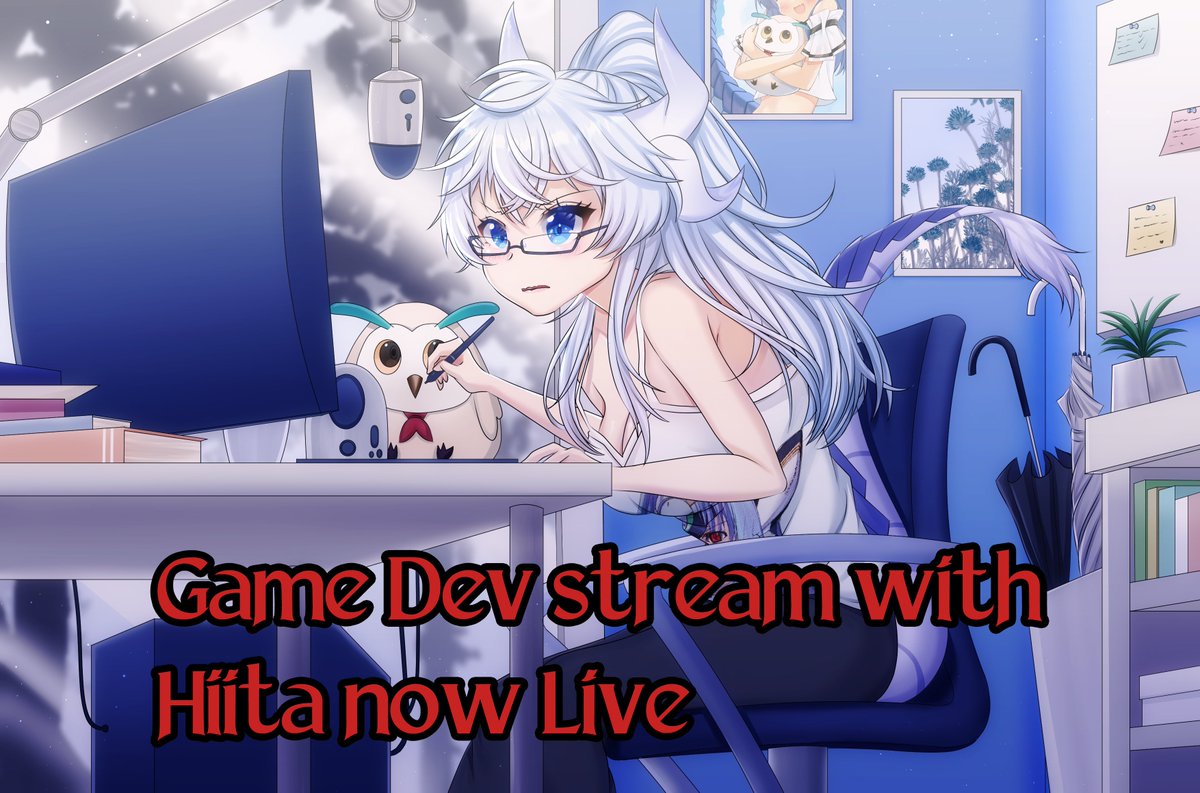 HiitaKamui's tweet photo. Time for some more Game Development time over on https://t.co/IMfAPT5vqd, probably another short one on story outline but its still important. #Vtuber #ENVtuber #gamedev #GameDevelopment #gamedeveloper #RPGMZ #rpgmaker https://t.co/UxF2Y36qSR