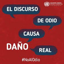 El que tenga ojos para ver que vea y lea….luego pregúntese cuanto odio ve y escucha a diario y si cree que causa un daño real…#NoAlOdio