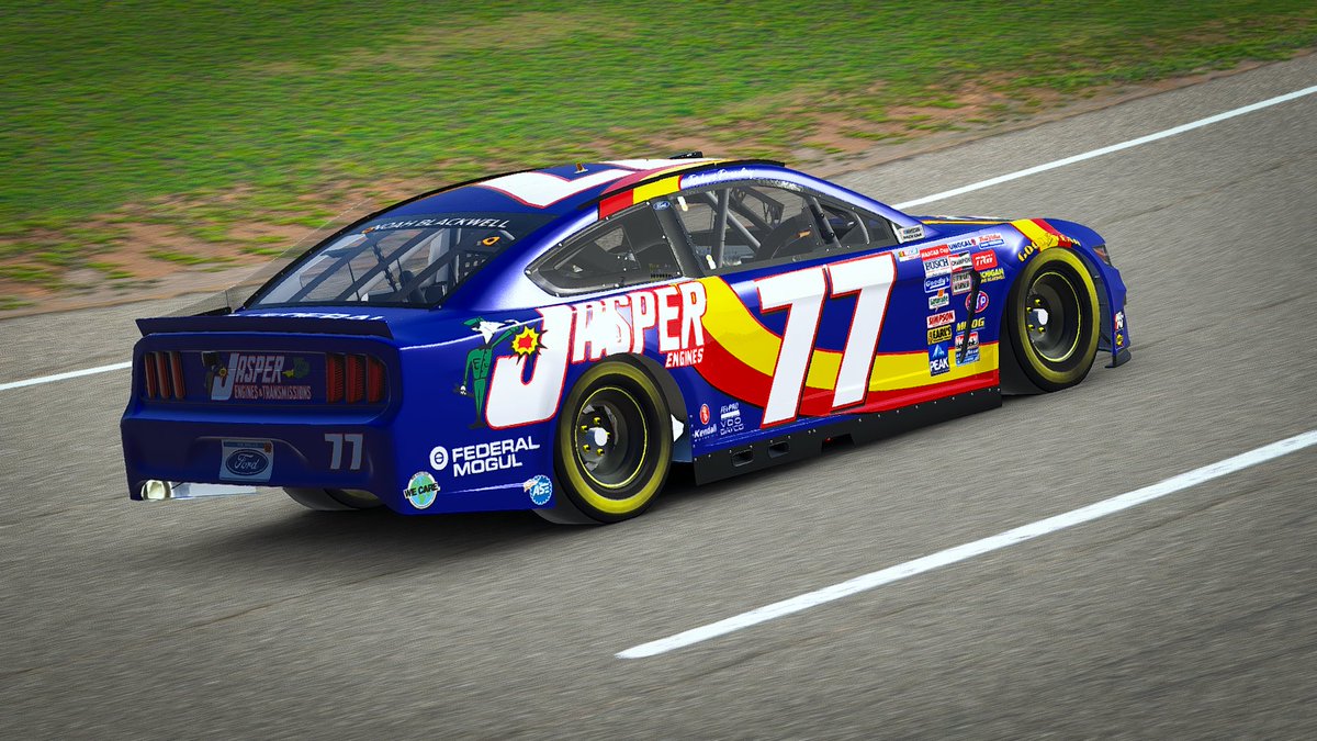 @JasperEngines Robert Pressley 1998 Throwback #77
-
-
-
-
-
-
-
-
-
-
-
-
-
-
-
#IRacing #Simracing #Nascar #SimRacing #VirtualRacing #eSportsRacing #RacingSimulation #eRacingCommunity #DigitalRacing #GraphicDesigner