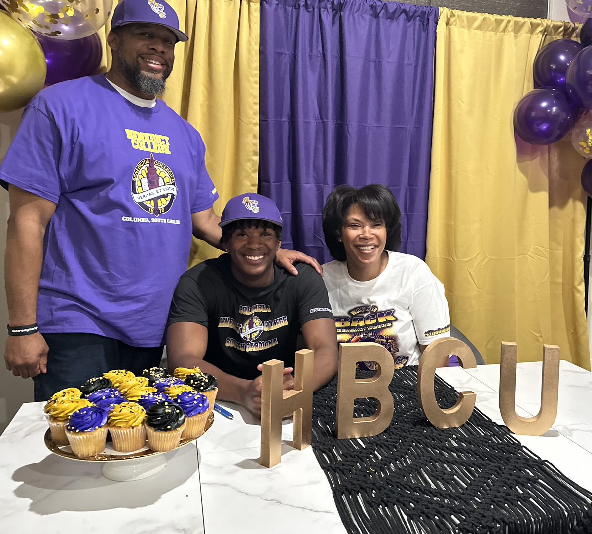 Brent Clements (@brentmclements) on Twitter photo I'd like to formally announce that I am officially committed to Benedict College! Go Tigers 🟣🟡
<a href="/Coach__spence11/">Coach Spence Jones</a> <a href="/AthleticsZca/">ZCA ATHLETICS</a> <a href="/GoTigers_FB/">Benedict College Football</a> <a href="/CoachJSand21k/">Jarrod Sanders Jr.</a> <a href="/AlwaysM12/">Marcus Spearman</a> <a href="/coachrdickerson/">Ron Dickerson Jr</a> I'd like to formally announce that I am officially committed to Benedict College! Go Tigers 🟣🟡
<a href="/Coach__spence11/">Coach Spence Jones</a> <a href="/AthleticsZca/">ZCA ATHLETICS</a> <a href="/GoTigers_FB/">Benedict College Football</a> <a href="/CoachJSand21k/">Jarrod Sanders Jr.</a> <a href="/AlwaysM12/">Marcus Spearman</a> <a href="/coachrdickerson/">Ron Dickerson Jr</a>