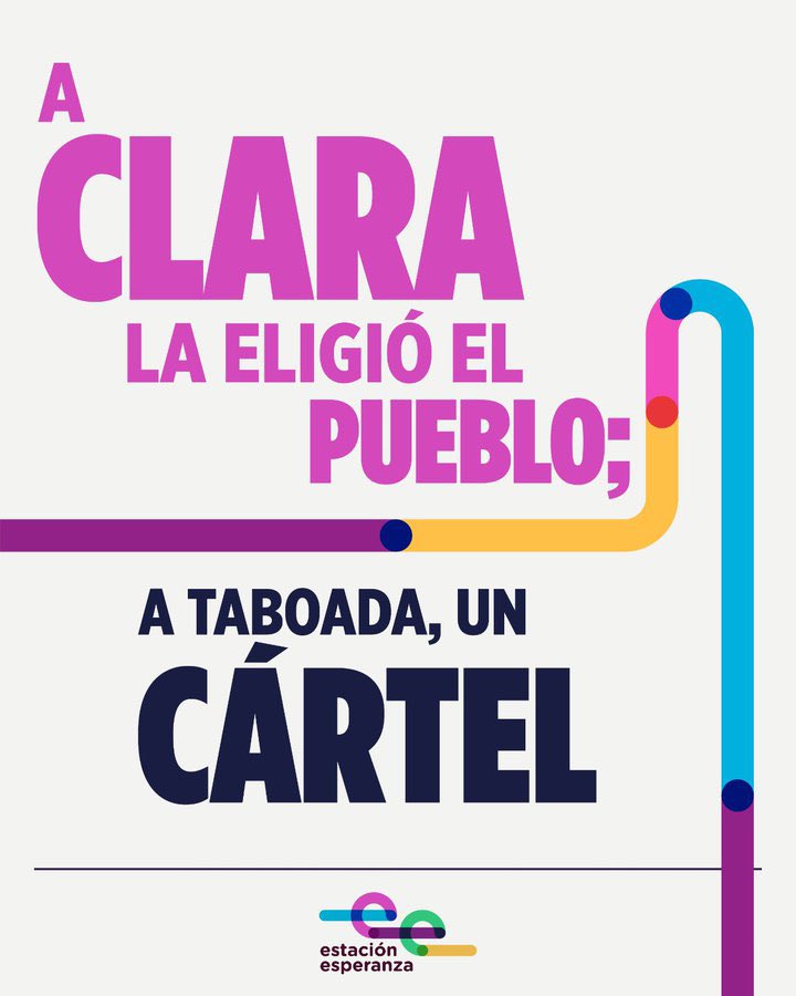 Taboada sólo obedece a los intereses de un cartel, mientras que Clara representa al pueblo. Tú decides! #DebateChilango