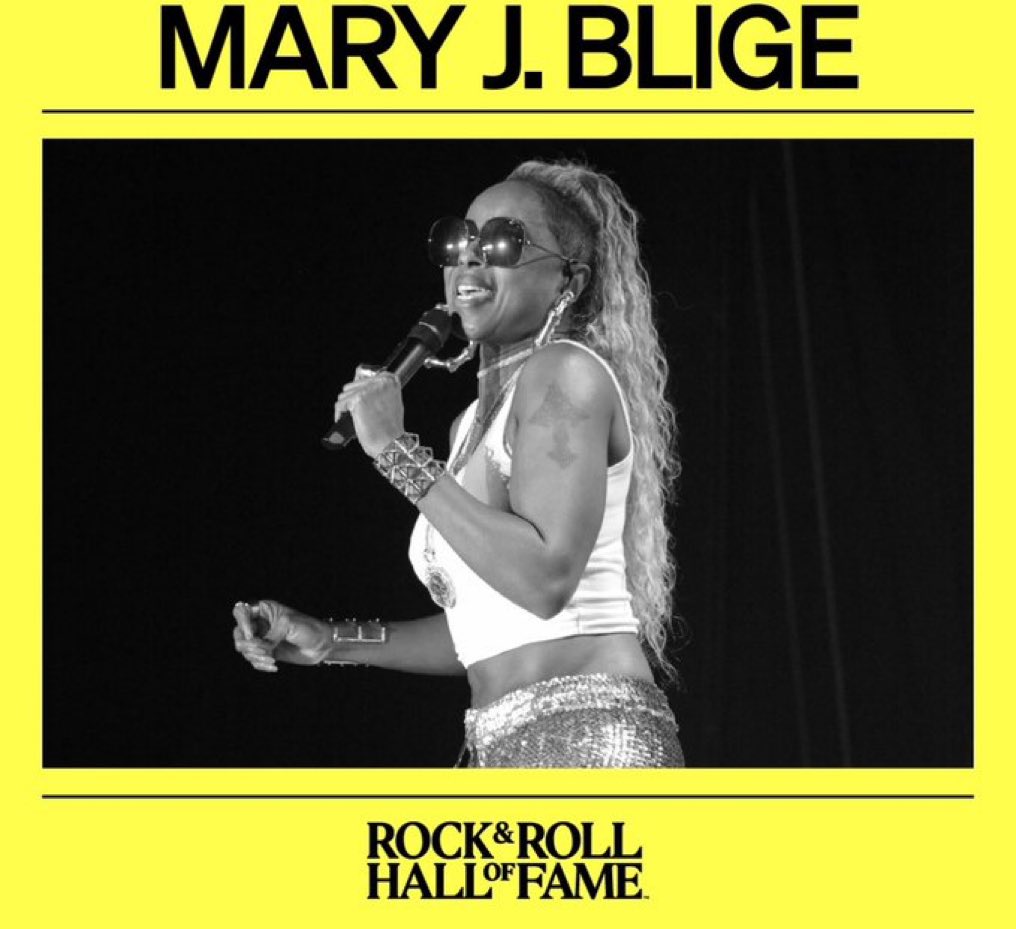 Go Mary! Go Mary! 🗣️

@maryjblige deserves this honor more than words can express. She’s forever our Queen of Hip Hop Soul.