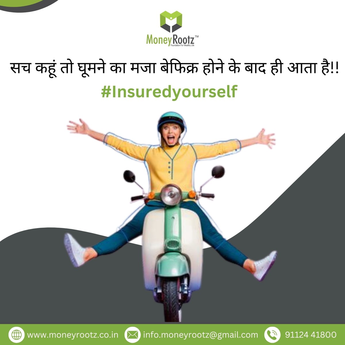 moneyrootzin's tweet image. सच कहूं तो घूमने का मजा बेफिक्र होने के बाद ही आता है!!

#Insuredyourself #Alwaysbehealthy #Insurancekebinakese #Benefitsarereal #securedhonajaroorihai #StayHealthy #insuredhonajaroorihai #InsuredyourFamily #Teammoneyrootz #moneyrootz