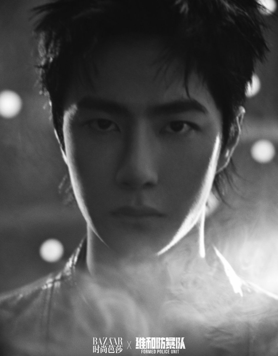 wyeobo's tweet photo. The contrast between that steady gaze and that heartbreaking pout, the sassiest of tilts of his chin, the way those clothes melt over his shoulders like liquid gold 😭 Fashion shots #WangYibo stay superior because he makes sure the camera lenses know how much he loves them back https://t.co/znZFyBeq4x