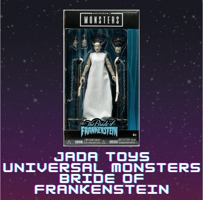 My review of Jada toys Universal monsters Bride of Frankenstein is live, is alive.

youtu.be/K7rgYscd9-g?si…

#jadatoys #universalmonsters #monster #brideoffrankenstein #universal #toyreview #actionfigurereview #review #toy #actionfigures