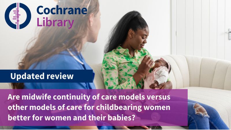 cochrane_nz's tweet photo. 🤰CARE MODELS FOR MIDWIVES 🤰

New Cochrane research investigates continuity of care models vs other models of care...is one better? 👶 🔍

Checkout the full review &amp; plain language summary 👉https://t.co/qVbNq9fEX0 

#midwifery #preganacy #modelsofcare 
@TeWhatuOra https://t.co/ezhFiVZwoO