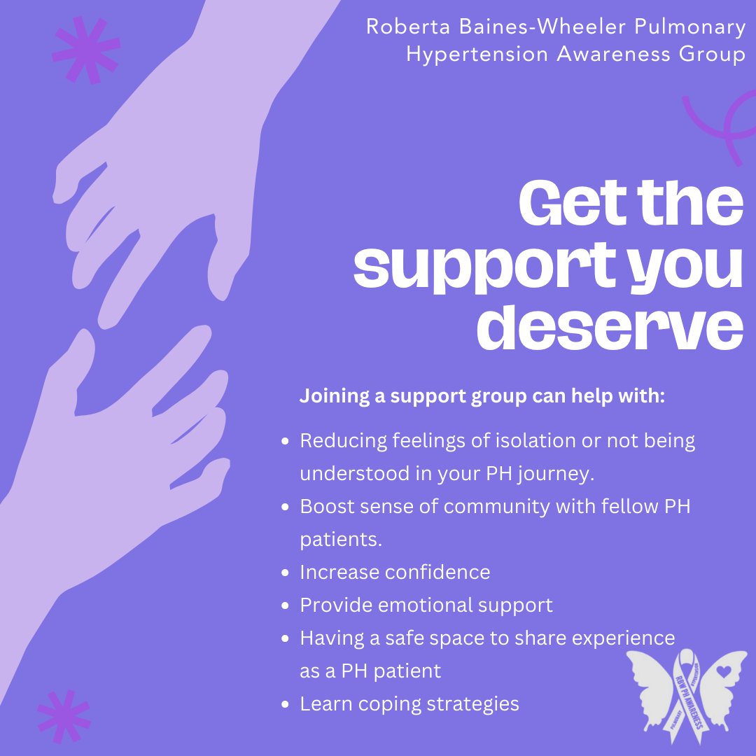 RBWPHawareness's tweet photo. Joining a support group can help give direct access to people who share similar experiences and can identify with your journey as a PH patient. If you're in a support group, what are some of the things you have learned? 

#rbwphawarenessgroup #rbwphgroup https://t.co/t3md508xX3
