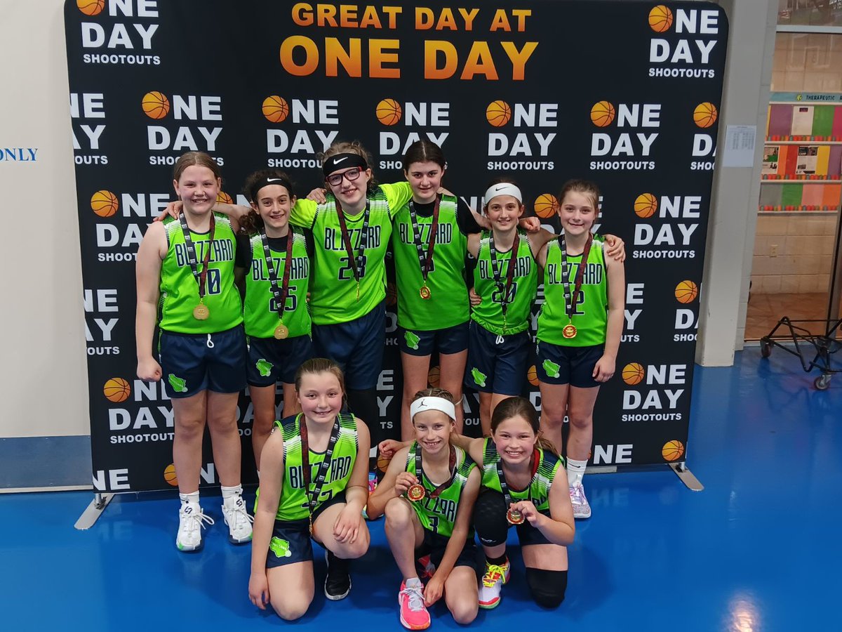 Congratulations to Wisconsin Blizzard 11U Grabner on winning the championship at the Windy City Live tournament in Pleasant Prairie Great job ladies #BLIZZFAM