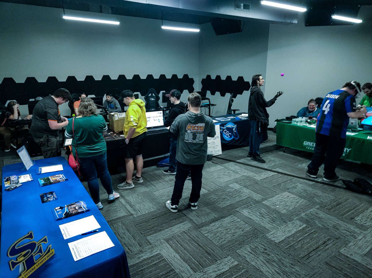 Universities in attendance:
<a href="/OCesports_/">OC Esports</a> 
<a href="/OUEsports/">OU Esports</a> 
<a href="/OSUEsports/">Esports at OSU</a> 
<a href="/SWOSUEsports/">SWOSU ESPORTS</a> 
<a href="/SOSUEsports/">SOSU Esports</a> 
<a href="/OCUEsports/">Oklahoma City University Esports</a> 
<a href="/ECUTigerUpdates/">East Central University</a> 
<a href="/RSUesports/">RSU Esports</a> 
<a href="/NwosuEsports/">NWOSU Esports</a> 
<a href="/UCOEsports/">UCO Esports</a>
<a href="/OCCCgamelab/">OCCC Esports</a> 
&amp; Green Country Technology Center Esports

THANK YOU!!!!