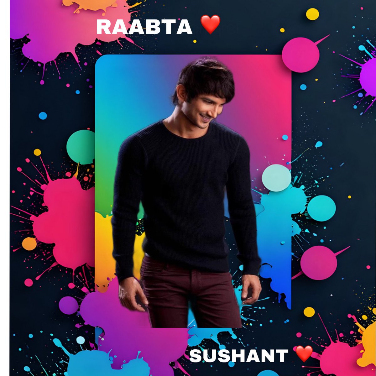 Raabta With Sushant 😇 There are some connections which are inked so deeply dt their existence can’t be explained or erased in ur life even after death . There is some magic dt holds a bond dt deep dt whenever u think of his existence he comes right in front of u in any form . My…