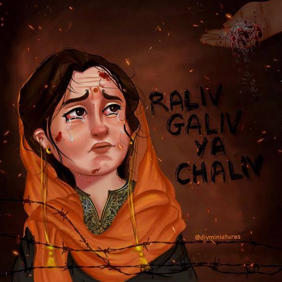 This will happen in India with Hindu women if we vote for Congress..🙂 Remember Kashmiri pandits Genocide happened during Congress rule. #GeneralElections2024