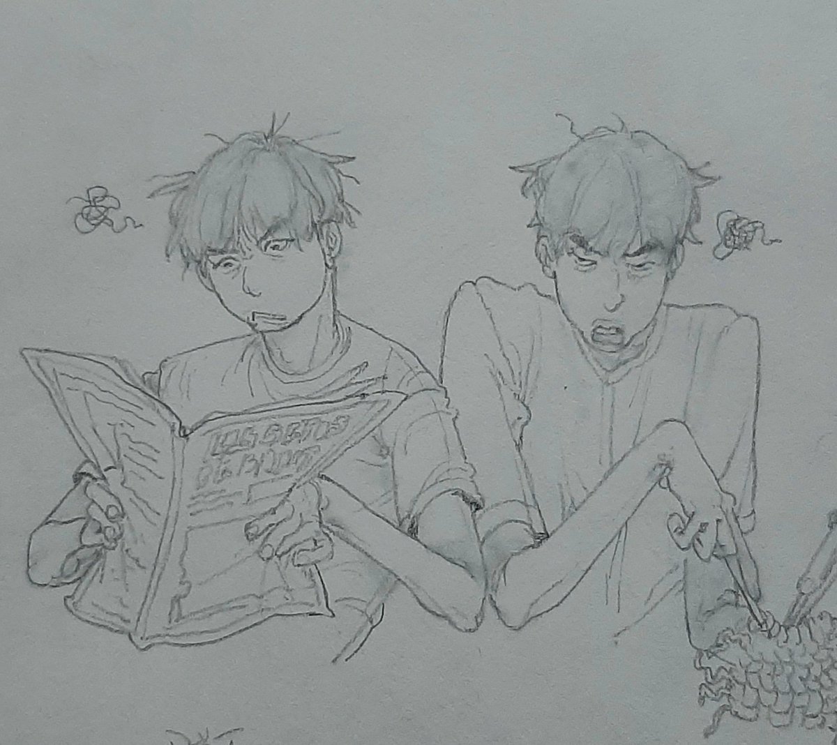 akka_abba's tweet photo. #Yoonjin  dibujo feo. https://t.co/uV5xh86JSi