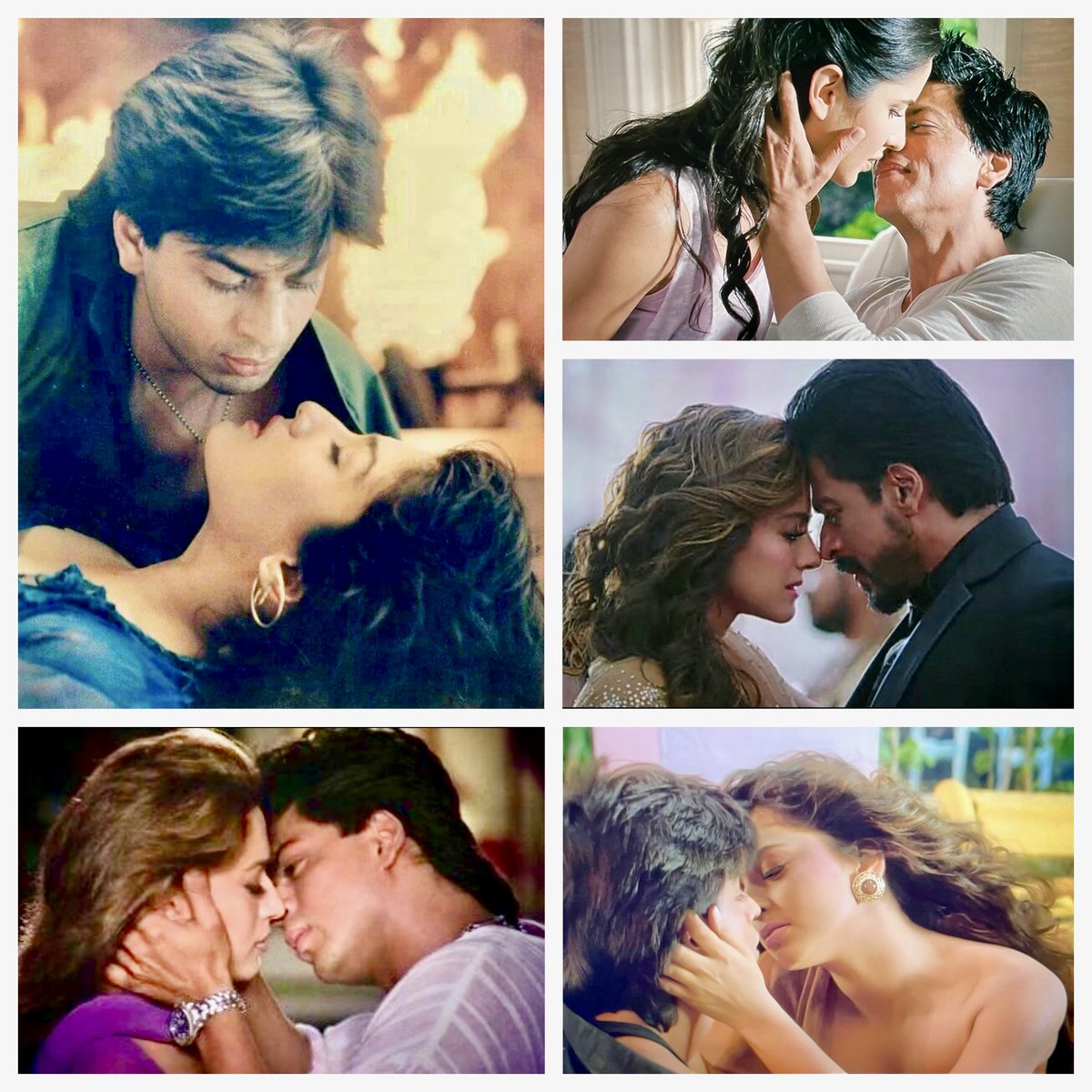 I’m in a romantic mood tonight and, of course, SRK’s movies come to my rescue, with those steamy moments, dreamy looks and those almost kisses.😘 Drop your favorite almost kisses here…these are just a few of mine!❤️‍🔥💋