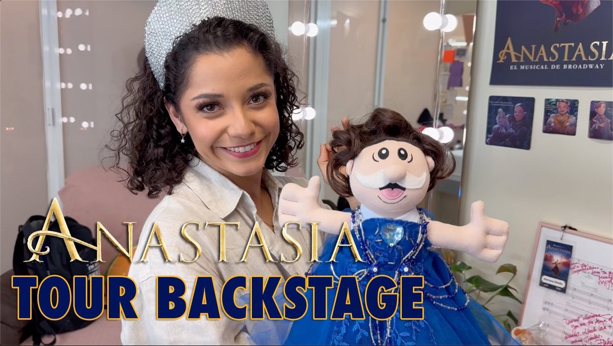 Mariana Dávila (@MarianaDavila_ ) nos dio un #TourBackstage por #AnastasiaMéxico desde el Teatro Telcel. 👉🏻 youtu.be/3VRCDaKyqYg?si…