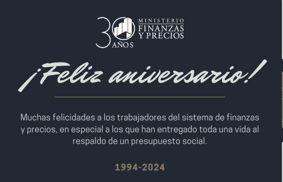 Muchas felicidades a los colegas del @finanzasprecios en su Aniversario Tareas complejas muy útiles e importantes para el país Formamos más y mejores profesionales para aportar a sus misiones @CubaMES @UdeLaHabana @UCLVCU @UOCuba @ucfgos