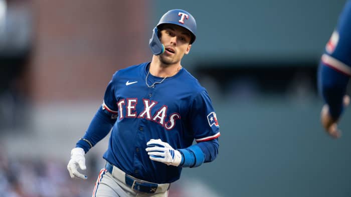 After a bumpy start to the season, Evan Carter swings in the right direction with a multihit game for the #TexasRangers: atmlb.com/3WbgCsw