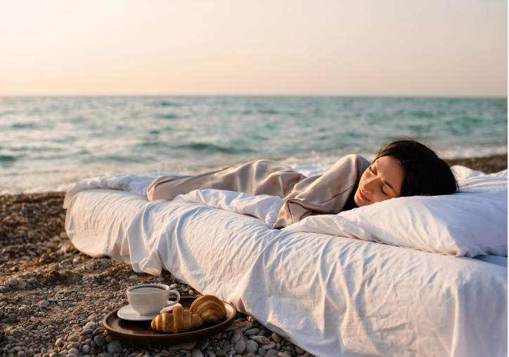 YAdiyil02's tweet photo. Sleep tourism - a popular health solution in the future?

In the hustle and bustle of life, there must be times when you feel more stressed and exhausted than ever. So try sleep tourism - something that can help you relieve negative energy in your body.

Improve health
Sleeping outdoors has many health benefits, no joke. Fresh air helps you improve brain and body function. You can also improve your ability to think and concentrate thanks to increased oxygen intake. At the same time, it also helps break down lactic acid in your muscles better, so you recover quickly after physical exercise.

Balancing the biological clock:
Waking up to sunlight is the most natural way to increase and balance melatonin levels, which are important for regulating sleep and alertness along with body temperature, blood pressure and blood sugar.

Reduce stress:
According to a study published in the journal Environment and Behavior, you can reduce stress and calm your mood just by seeing trees or listening to outdoor sounds. Furthermore, natural sounds will help calm the atmosphere, making it easier to fall asleep faster.

Enhance immunity thanks to walking in the forest:
You may not believe this, but walking in the forest can help increase the amount of white blood cells along with anti-cancer proteins.
According to a study, walking 2 hours a day in the forest reduces blood pressure, heart rate and cortisol levels (stress hormone). In simple words, this is a solution to help you strengthen your immune system.

Bringing some unique experiences and memories:
Sleeping in a special place, in the middle of the Amazon rainforest, in a cozy cabin in the Alps will be wonderful things you can recount for the rest of your life.

Sleepover activities are not cheap but if you know how, you can absolutely enjoy it at a better cost.

Specifically, you can camp outdoors or rent a cozy cottage in a remote location or find a local monastery or monastery. This is very popular in some European locations, especially Spain and Italy.
