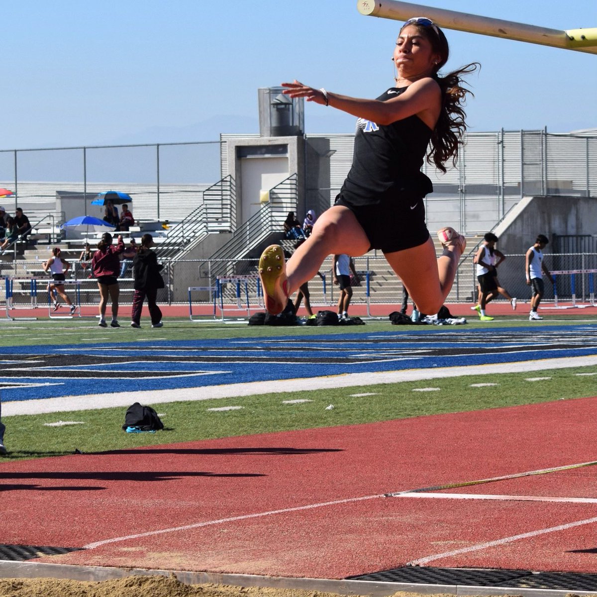 Learning to fly is not easy to do but when you do get a good jump - it’s like the best feeling in the world. #longjump #enjoyingtheprocess #itsajourney #justdoit #trackgirls #playtowin