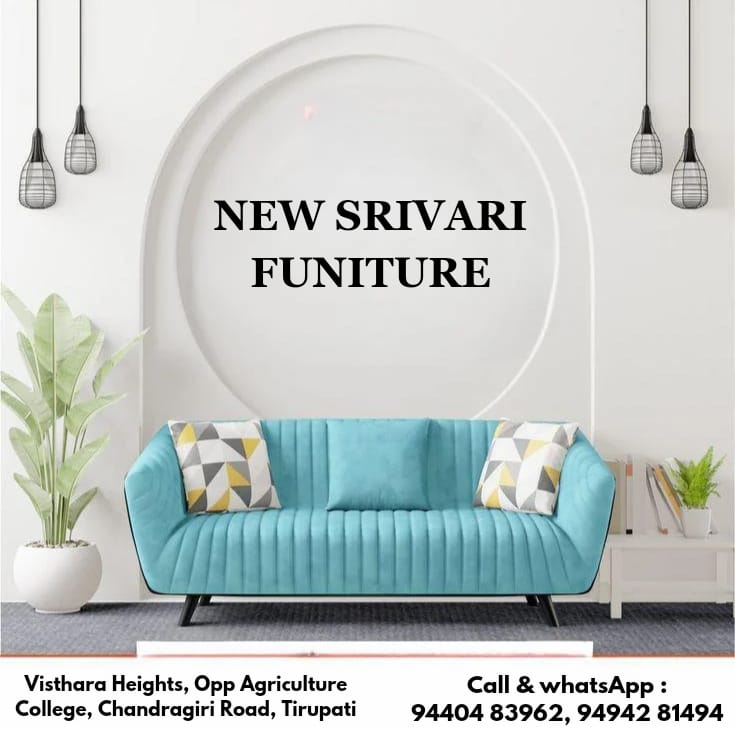 3 Seater Sofa , Top Quality Furniture available in Huge Varieties with more Discounts in #New_Srivari_Furniture_Tirupati , Biggest AC Furniture showroom in #Tirupati city , Call & WhatsApp : 94942 81494 / 94404 83962
#tirupaticity #furnitureshop #furniture
#3seatersofa #sofaset