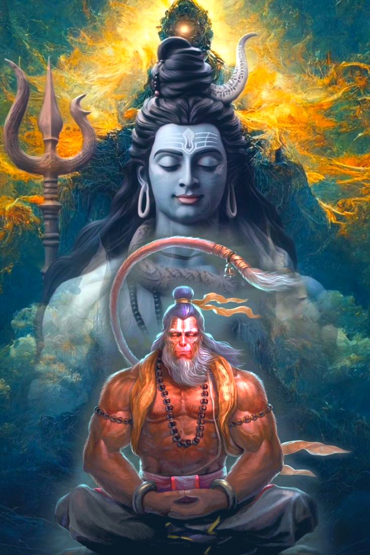 10 Powerful Avatars of Mahadev to
 whom every hindu should know 🔱

1. Shri Hanuman Avatar