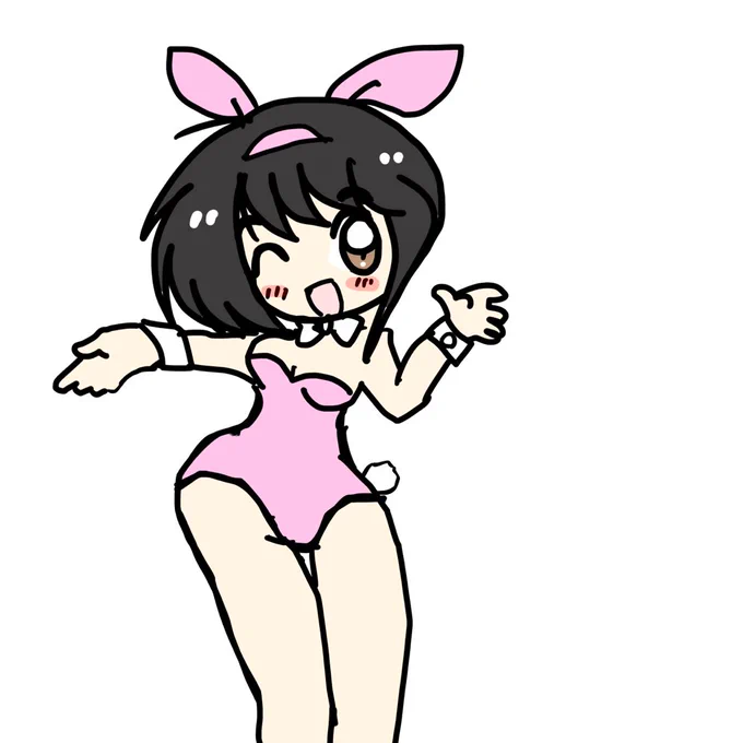 #これを見た人はバニーガールをTLに放流しようこんにちは 