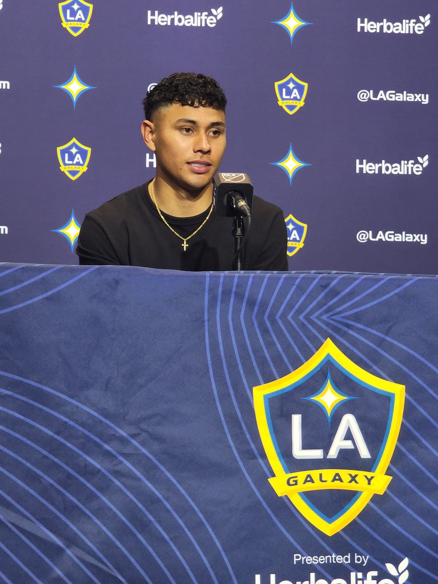 'I think we can kill a lot of teams, with how quickly we make the ball move.' Edwin Cerrillo on the Galaxy’s ball movement. 
'90 | 4-3 | #LAvSJ | #MLS | #LAGalaxy | #Quakes74 | #CaliClasico
