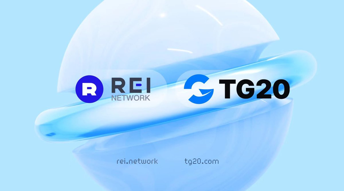 REI Network and @TG20_official are joining forces to revolutionize the blockchain landscape! 🌐 🤝 REI Network brings its developer-friendly framework and zero-fee transactions, while TG20 leverages its multi-chain WEB3 platform on Telegram. Together, we'll pave the way for