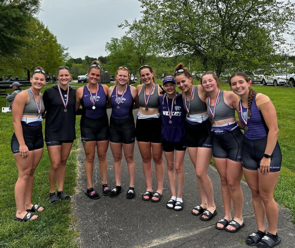 K-State Rowing (@kstaterow) on Twitter photo Bringing home some bling! 🏆 Bringing home some bling! 🏆