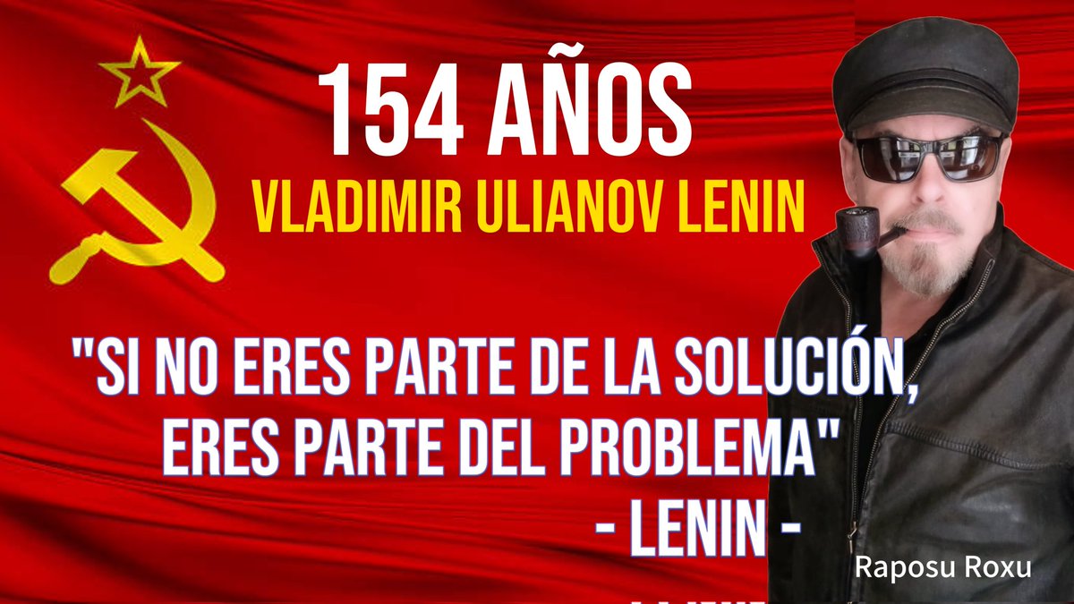 #LeninVive 
#YoSoyComunista